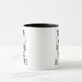 Thinking About My Skis Funny Skier Winter Sports Tasse (Zentrum)