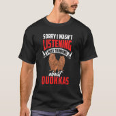 Thinking about Quokkas short tailed kangaroo Quokk T-Shirt (Vorderseite)