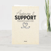 Thinking About You | Addiction Support Karte (Rückseite)