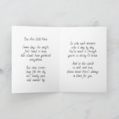 Thinking About You | Mental Illness Support Karte (Innenseite)