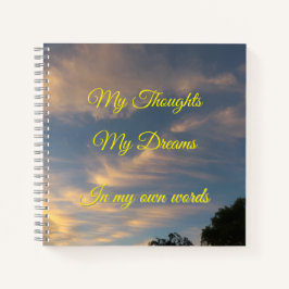 Thinking and Dreams Journal Notizblock