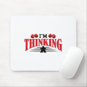 Thinking Board Gamer Tabletop Mousepad (Mit Mouse)