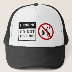 THINKING/DO NICHT STÖREN TRUCKERKAPPE