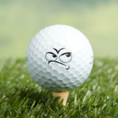 Thinking Emoticon Golfball (Insitu T-Shirt)