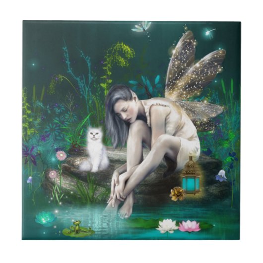 Thinking Fairy Fliese (Vorderseite)