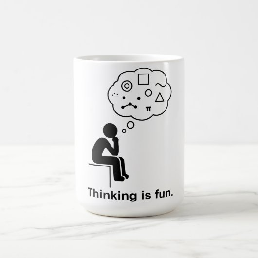 Thinking_is_fun Kaffeetasse (Mittel)