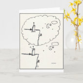 THiNKiNG Karte (Gelbe Blume)