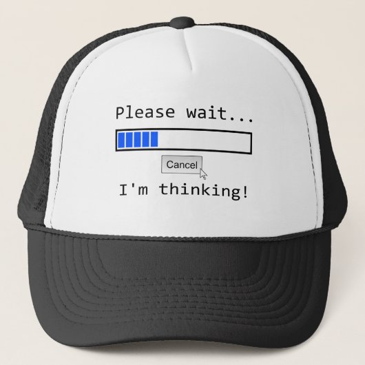....Thinking LKW-Hut Truckerkappe (Vorderseite)