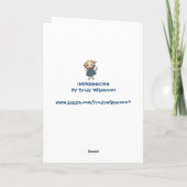 Thinking of Friend - Karte (Rückseite)