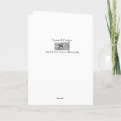 Thinking of you a lot karte (Rückseite)