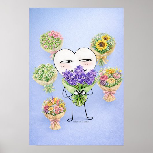 Thinking of You – Awkward Heart Poster (Vorne)