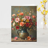 Thinking of You Bright Flowers in Pitcher Karte (Gelbe Blume)