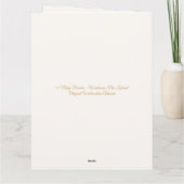 Thinking of You Card | Blue Hydrangea Floral Karte (Rückseite)