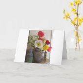 Thinking of you card karte (Gelbe Blume)