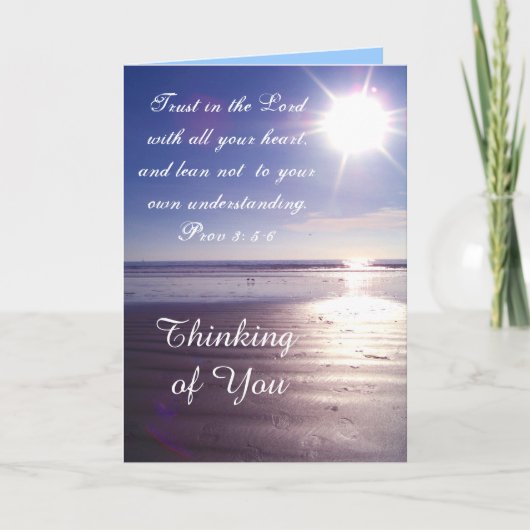 Thinking of You_ Card Karte (Vorderseite)