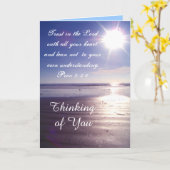 Thinking of You_ Card Karte (Gelbe Blume)