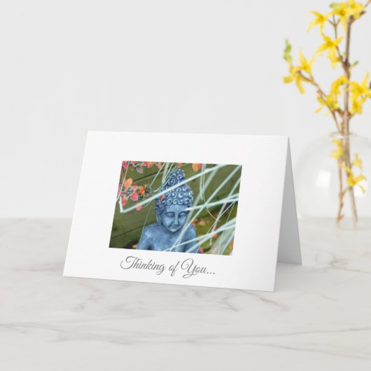 Thinking of You Card Karte (Gelbe Blume)