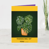 thinking of you ...... cool karte (Vorderseite)