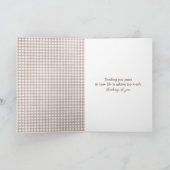 Thinking of You Farmhouse Cat Karte (Innenseite)