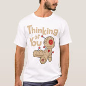 Thinking Of You I Voodoo Doll T-Shirt (Vorderseite)