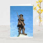 Thinking of You Karte (Gelbe Blume)