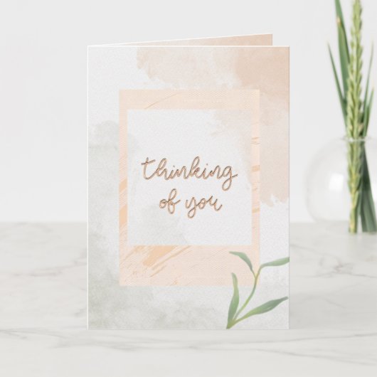 Thinking of You Karte (Vorderseite)