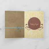 Thinking of you karte (Innenseite)