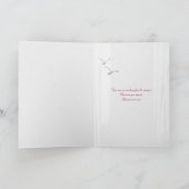 thinking of you lighthouse in window watercolor karte (Innenseite)