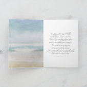 Thinking of You Ocean Window with Starfish Karte (Innenseite)