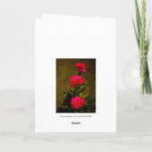 Thinking Of You - Olive Peony Karte (Rückseite)