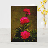 Thinking Of You - Olive Peony Karte (Gelbe Blume)