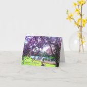 'Thinking of You' photo notecard Karte (Gelbe Blume)