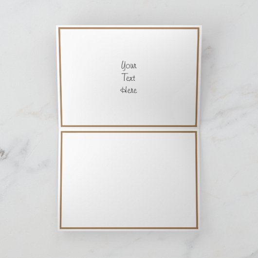 Thinking of You Rustic Mailbox on a Country Road (Innenseite)