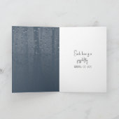 Thinking of You Teddy Bear Karte (Innenseite)