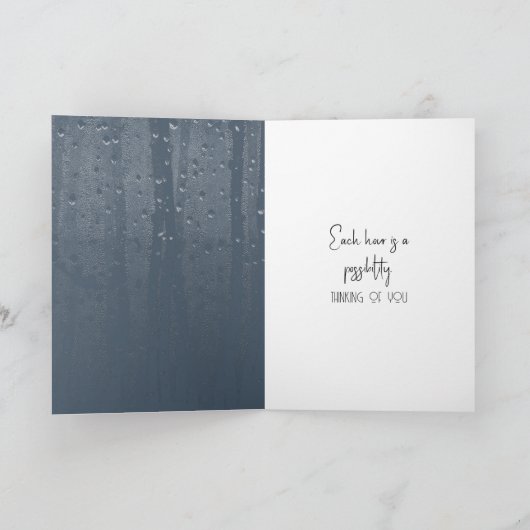 Thinking of You Teddy Bear Karte (Innenseite)