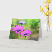 Thinking of You with flowers Karte (Gelbe Blume)