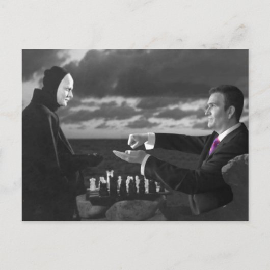 Thinking Outside The Box (TM) Postkarte (Vorderseite)