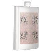 Thinking Pastel Drehungen Classic Flask Flachmann (Rechts)