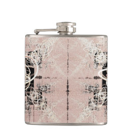 Thinking Pastel Drehungen Flask Flachmann
