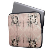 Thinking Pastel Drehungen Notebook-Tasche Laptopschutzhülle (Vorderseite Links)