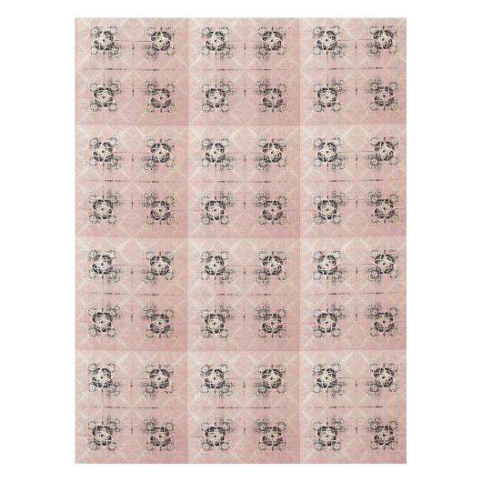 Thinking Pastel Drehungen Tablette Tischdecke (Vorderseite)