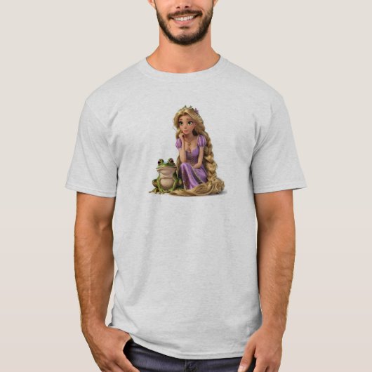 Thinking Rapunzel T-Shirt (Vorderseite)