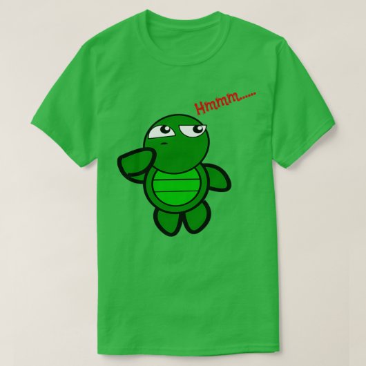 Thinking Turtle T-Shirt (Design vorne)