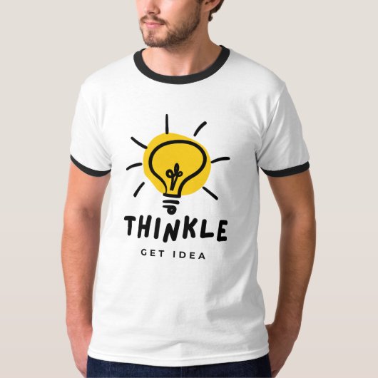 THINKLE – GET IDEA Grafik T-Shirt (Vorderseite)