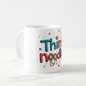Thinknoodles-Tasse Kaffeetasse (Vorderseite Links)