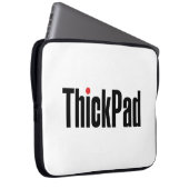 Thinkpad Computer Thickpad-Logo Laptopschutzhülle (Vorne Rechts)