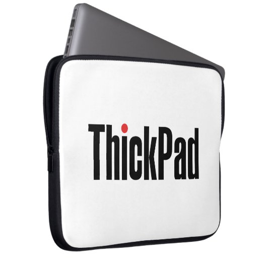 Thinkpad Computer Thickpad-Logo Laptopschutzhülle (Vorne Rechts)