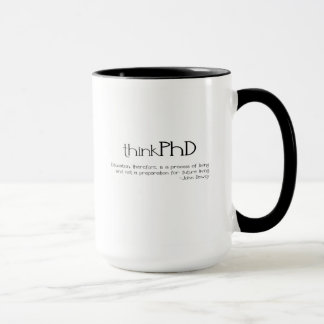 thinkPhD doppelseitige Tasse