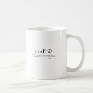 thinkPhD Logo-Tasse Kaffeetasse