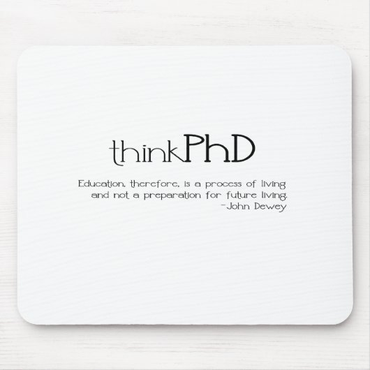 thinkPhD Mousepad (Vorne)